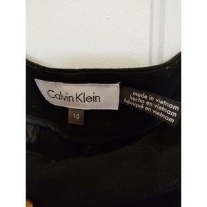 Calvin Klein Dress Pants Womens Size 10 Flat Front Classic Fit Straight Leg